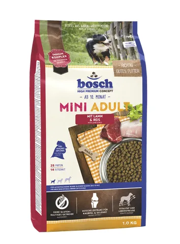 Bosch Mini Adult mit Lamm & Reis 3 kg