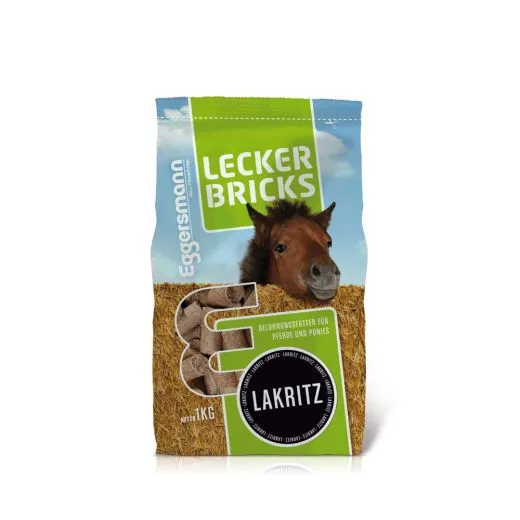Eggersmann Lecker Bricks Lakritz 1 kg