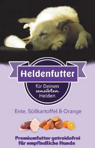 Heldenfutter Erwachsen Ente, Süßkartoffel & Orange 2 kg