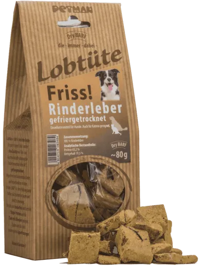 Lobtüte FRISS! Rinderleber 80 g