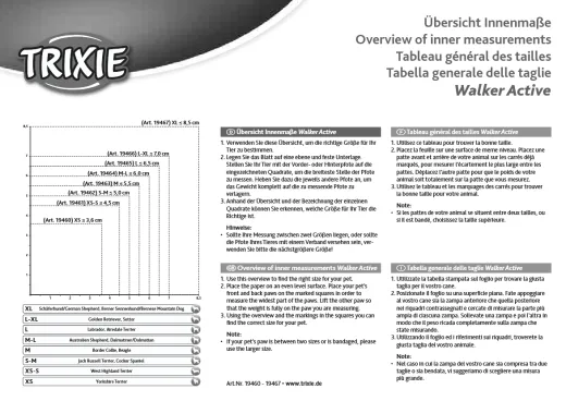 Pfotenschutzschuh Walker Active XS-S