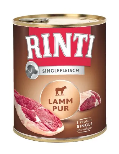 Rinti Singlefleisch Lamm pur 800 g