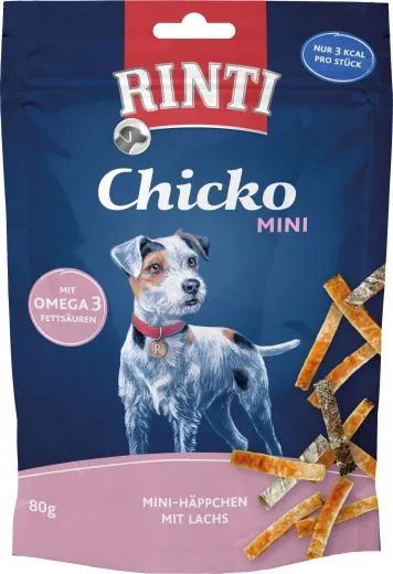 Rinti Chicko Mini Häppchen mit Lachs 80 g