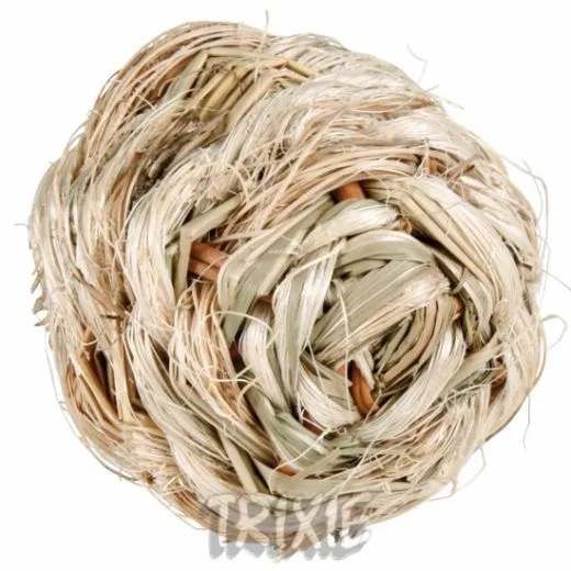 Gras-Ball mit Glocke, ø 6 cm