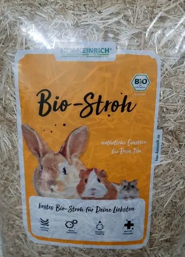 HEU-HEINRICH Bio-Stroh 4 kg (DE-ÖKO-006)