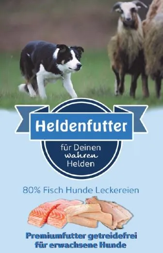 Leckereien Heldenfutter Fisch 500 g