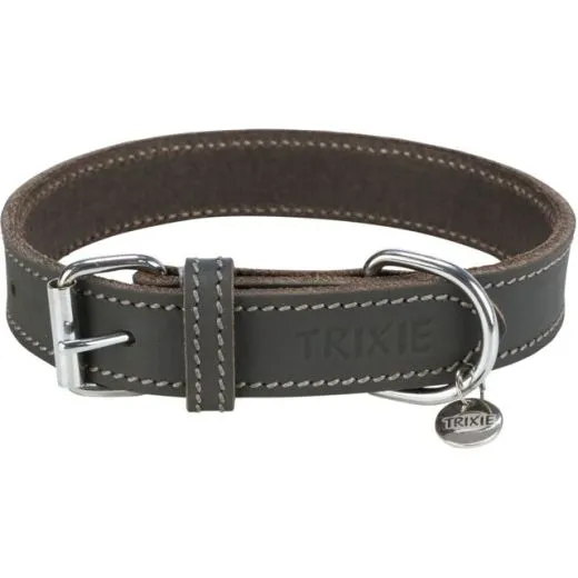 Fettleder-Halsband Rustic