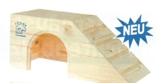 Meerschweinchenhaus klein (Treppe rechts)