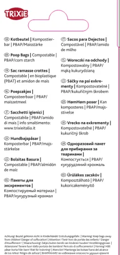 Hundekotbeutel kompostierbar 10 x 10 Btl.