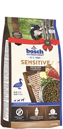 Bosch Sensitive Ente & Kartoffel 15 kg