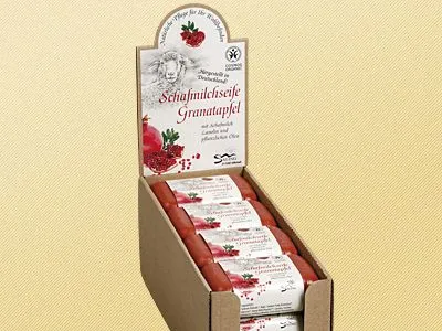 Schafmilchseife Granatapfel 100 g
