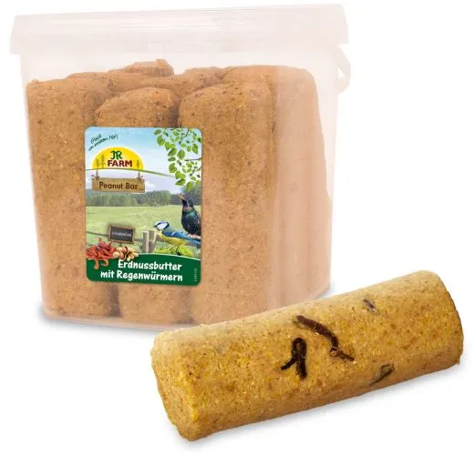 JR Farm Peanut Bar Eimer Regenwürmer 3,15 kg