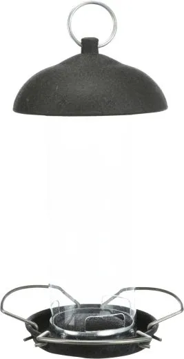 Futterspender Metall schwarz