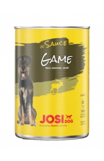JosiDog Game in Sauce 415 g