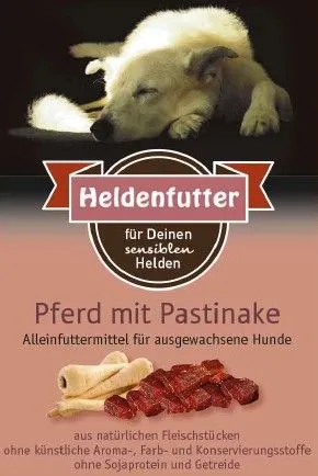 Heldenfutter Pferd mit Pastinake 800 g
