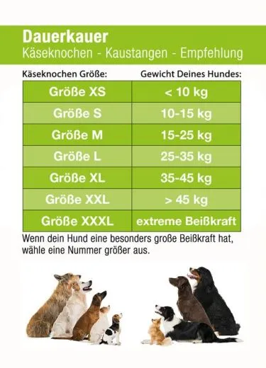 Dauerkauer Käseknochen M