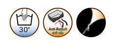 Orthopädisches Kissen OSSO Ø 90