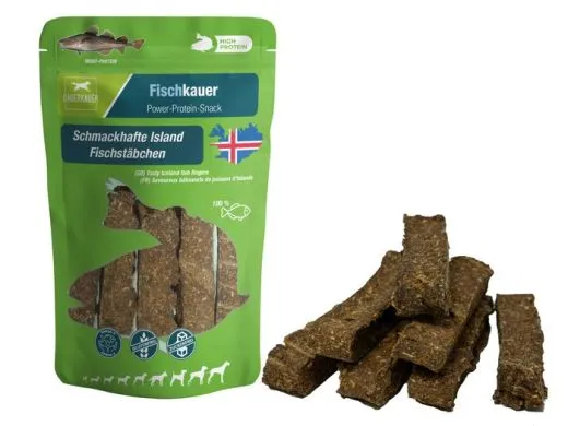 Dauerkauer Fischkauer - schmackhafte Island Fischstäbchen 120 g