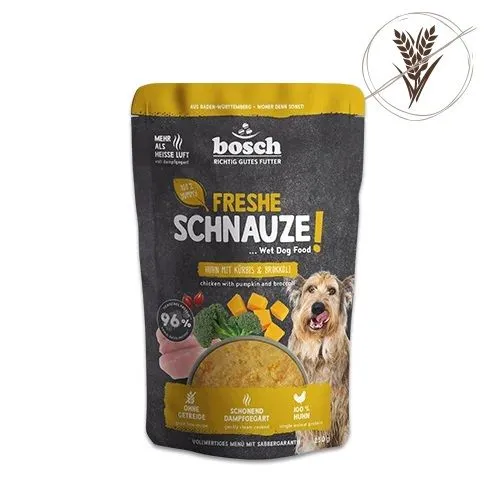 Freshe Schnauze Huhn mit Kürbis & Brokkoli 250 g