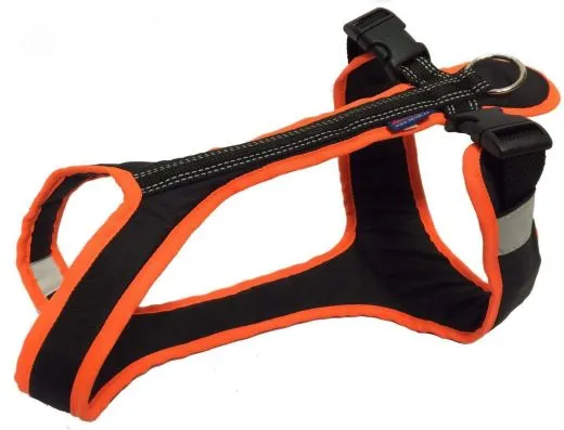 ZERO DC Geschirr SHORT schwarz-neonorange