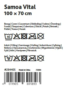 Matratze Samoa Vital 140 x 90 cm