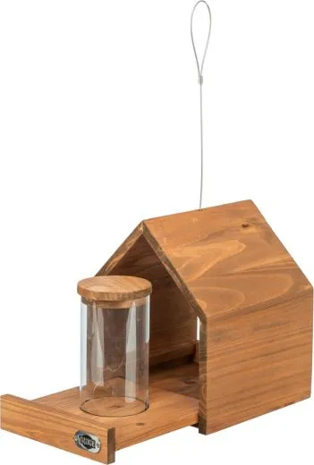 natura Futterhaus zum Aufhängen & Silo