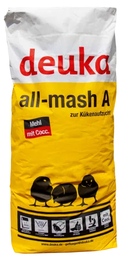deuka all-mash A Mehl mit Cocci 25 kg