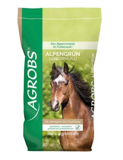 Agrobs Alpengrün Seniormüsli 15 kg