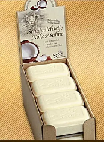 Schafmilchseife Kokos/Sahne 100 g