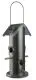Futterspender Metall silber
