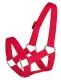 Kopfhalfter für Schafe und Böcke, Polypropylene rot