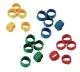 Spiralringe 20 mm farblich gemischt 100 Stück