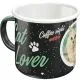 Emaille Becher - Cat Lover