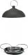 Futterspender Metall schwarz