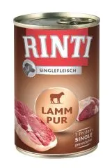 Rinti Singlefleisch Lamm pur 400 g