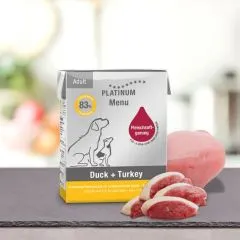 PLATINUM Menu Duck & Turkey 375 g