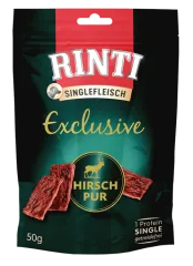 RINTI Snack Exclusive Hirsch pur 50 g