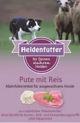 Heldenfutter Pute mit Reis 800 g