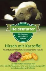 Heldenfutter Hirsch mit Kartoffel 400 g