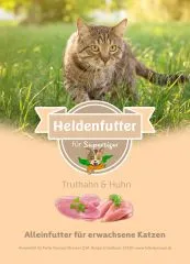 Heldenfutter für Supertiger Truthahn & Huhn 300 g
