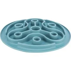 Slow Feeding Matte ø 28 cm blau