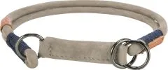 BE NORDIC Zug-Stopp-Halsband grau