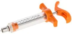Dosierspritze 10 ml LL orange
